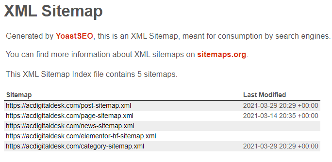 How to add an XML sitemap to the WordPress website?