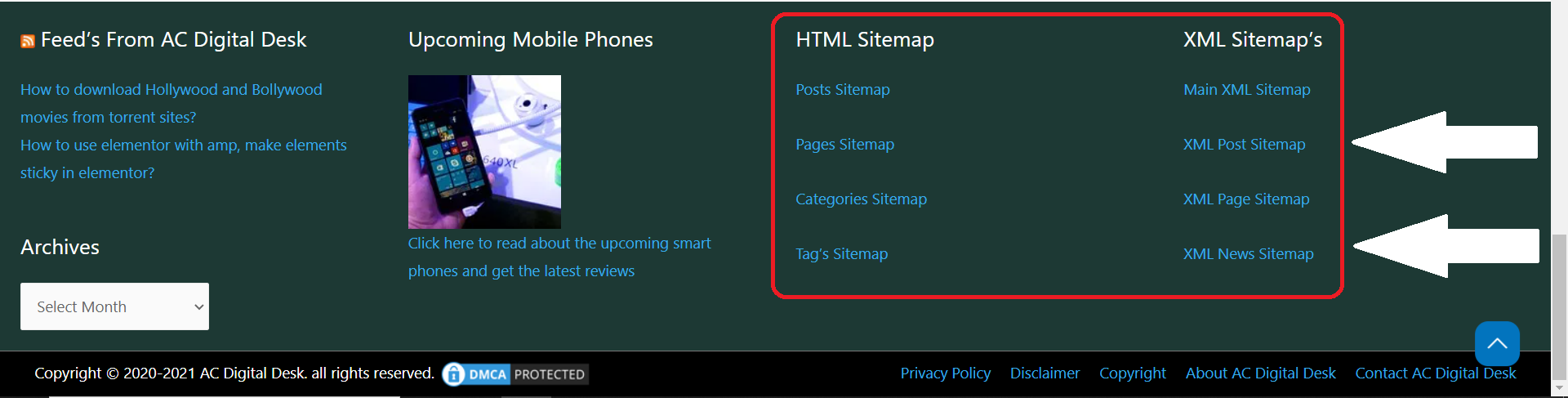 How to add an HTML sitemap to a WordPress website?