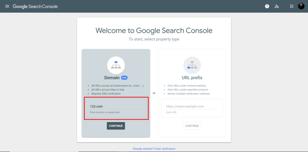 How to setup google search console for wordpress website? image 2