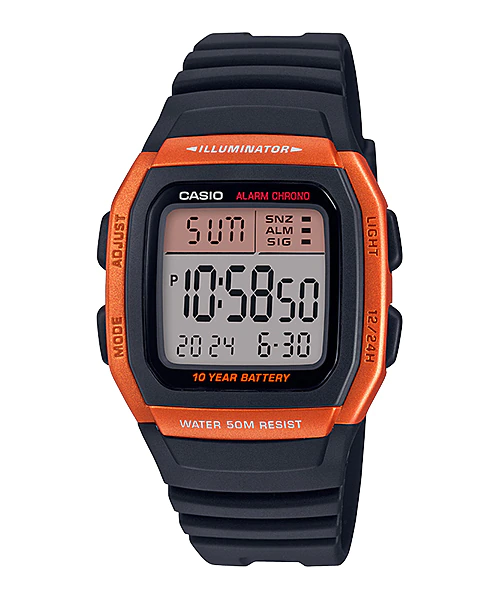 Best digital sports watch Casio W-96H-4A2V