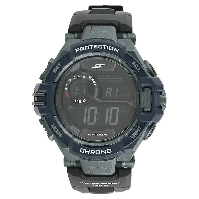 Best digital sports watch sonata super fiber NM77075PP02