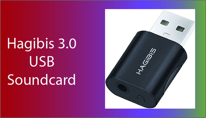 Hagibis 3.0 USB soundcard