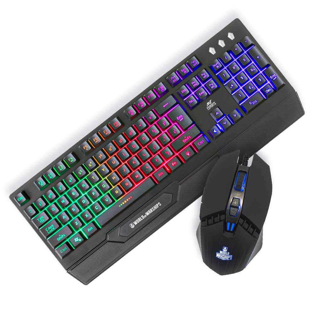 Ant Esports KM500W Gaming Backlit Keyboard and Mouse Combo