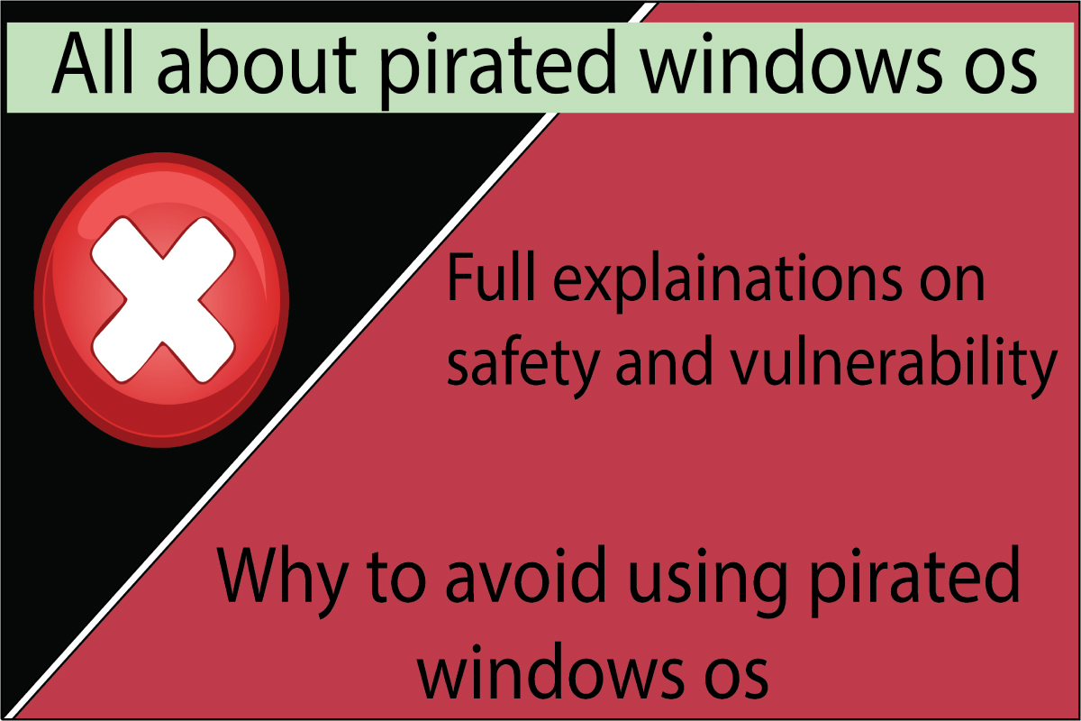 Can I use Free Pirated Windows And Update It Manually?
