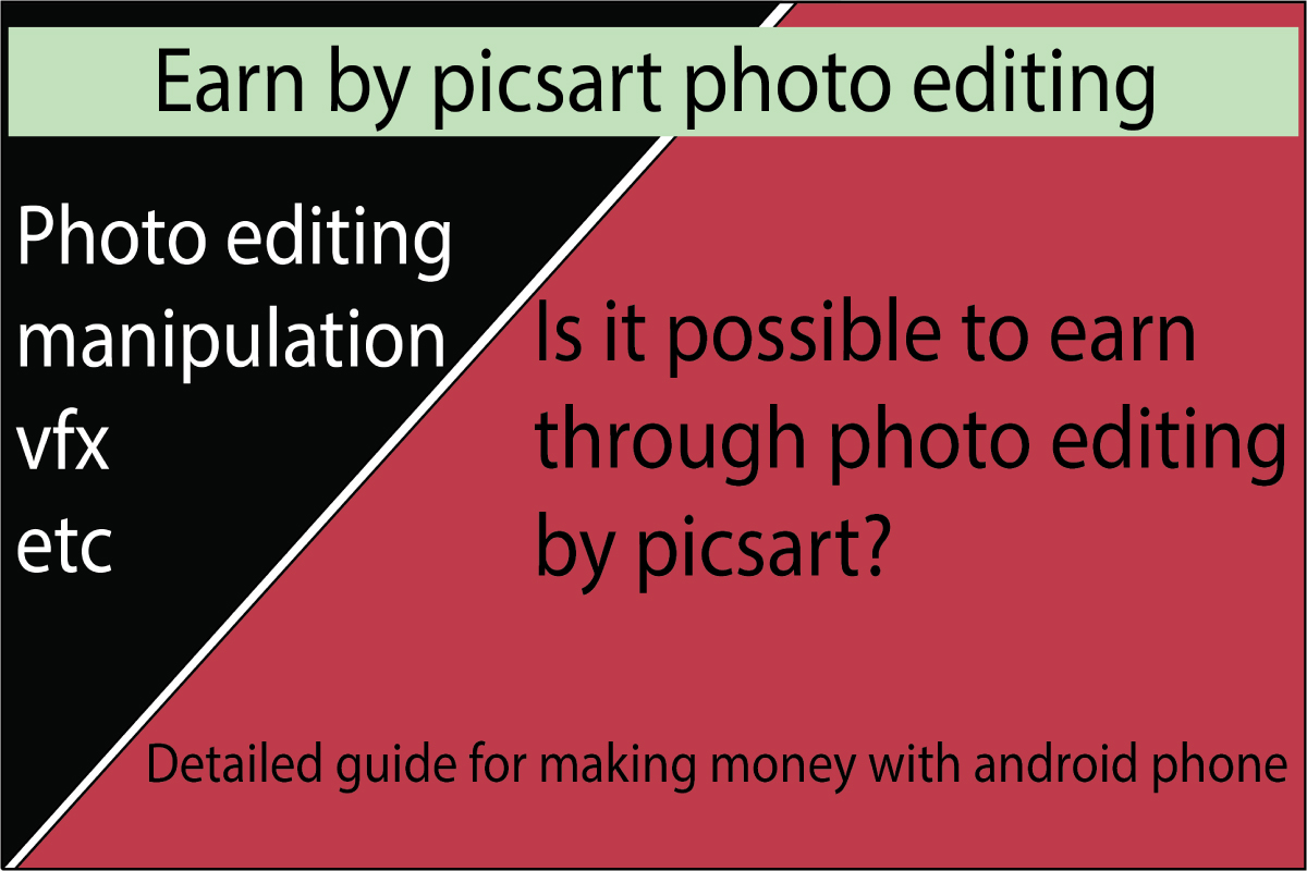 Is it possible to earn by editing photos on mobile?