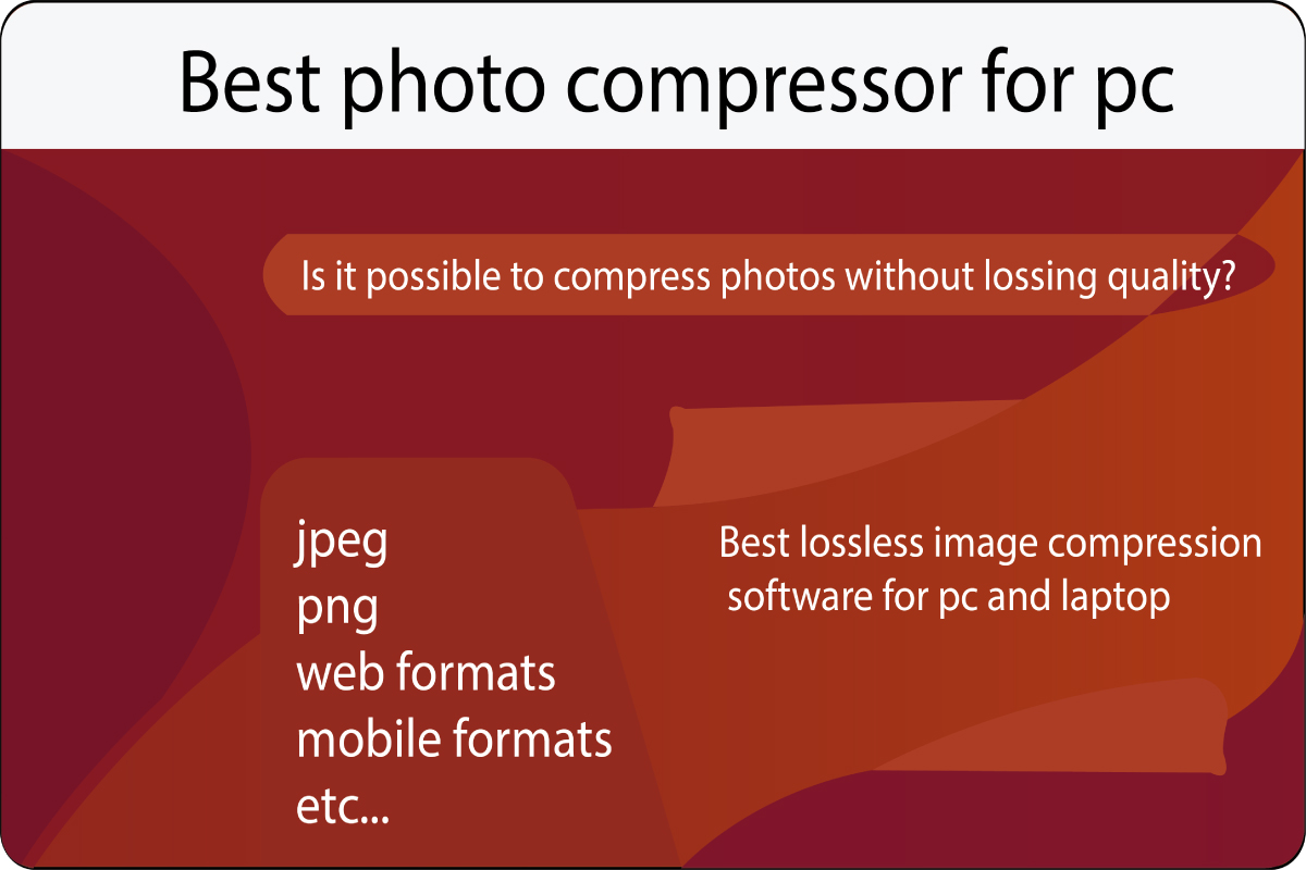 Best image compressor in 2021, lossless image compression.