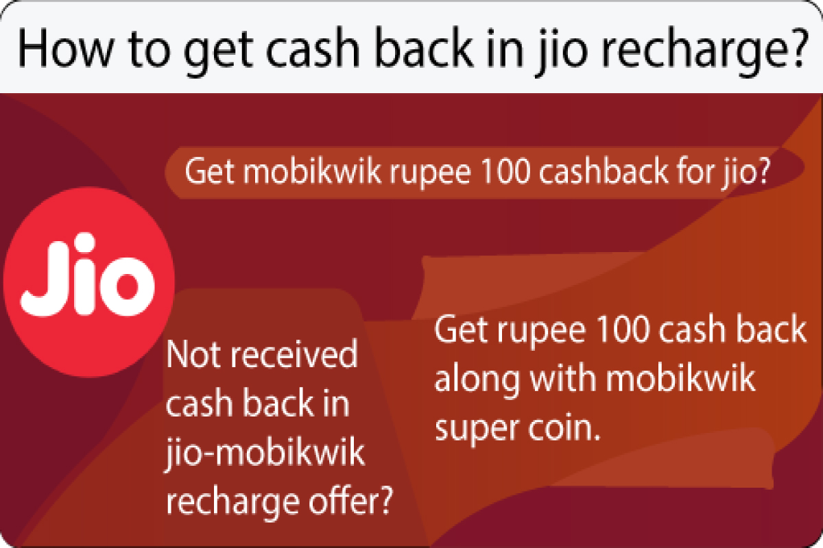 How to get cashback in the jio MobiKwik recharge offer?