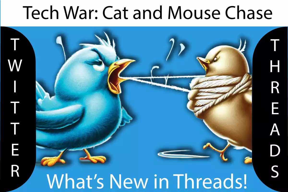 Twitter vs. Facebook Threads